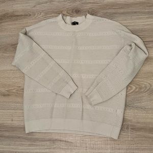 lwie white sweater - size medium